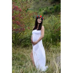 Těhotenské šaty na focení - Faenna