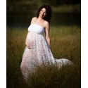 Těhotenské šaty na focení - Charis