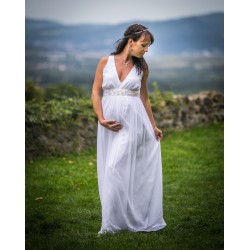 Těhotenské svatební šaty - Gaia